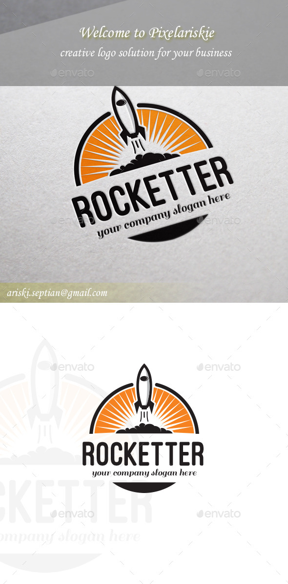 GraphicRiver Rocket Logo 11171047 GraphicRiver Rocket Logo 11171047