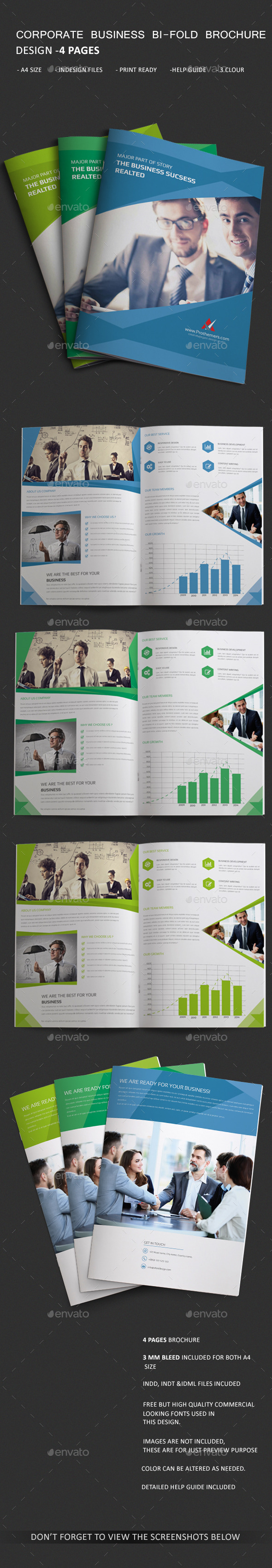 GraphicRiver Corporate Bi-fold Brochure 11171159 GraphicRiver Corporate Bi-fold Brochure 11171159