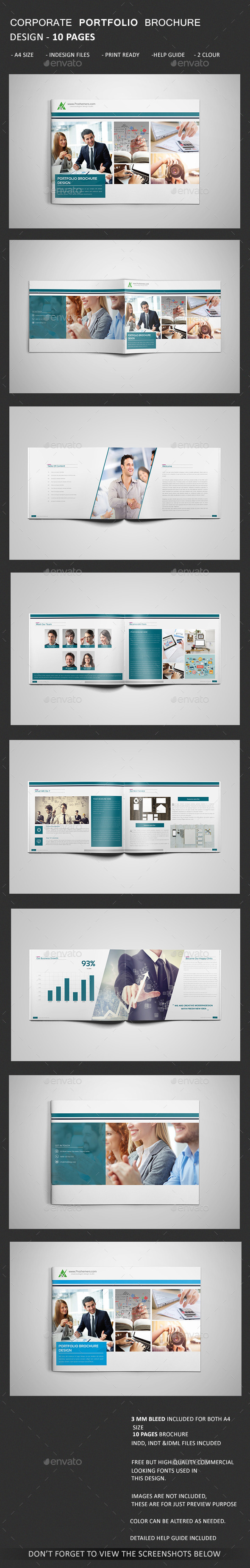 GraphicRiver Portfolio Brochure 11171232 GraphicRiver Portfolio Brochure 11171232