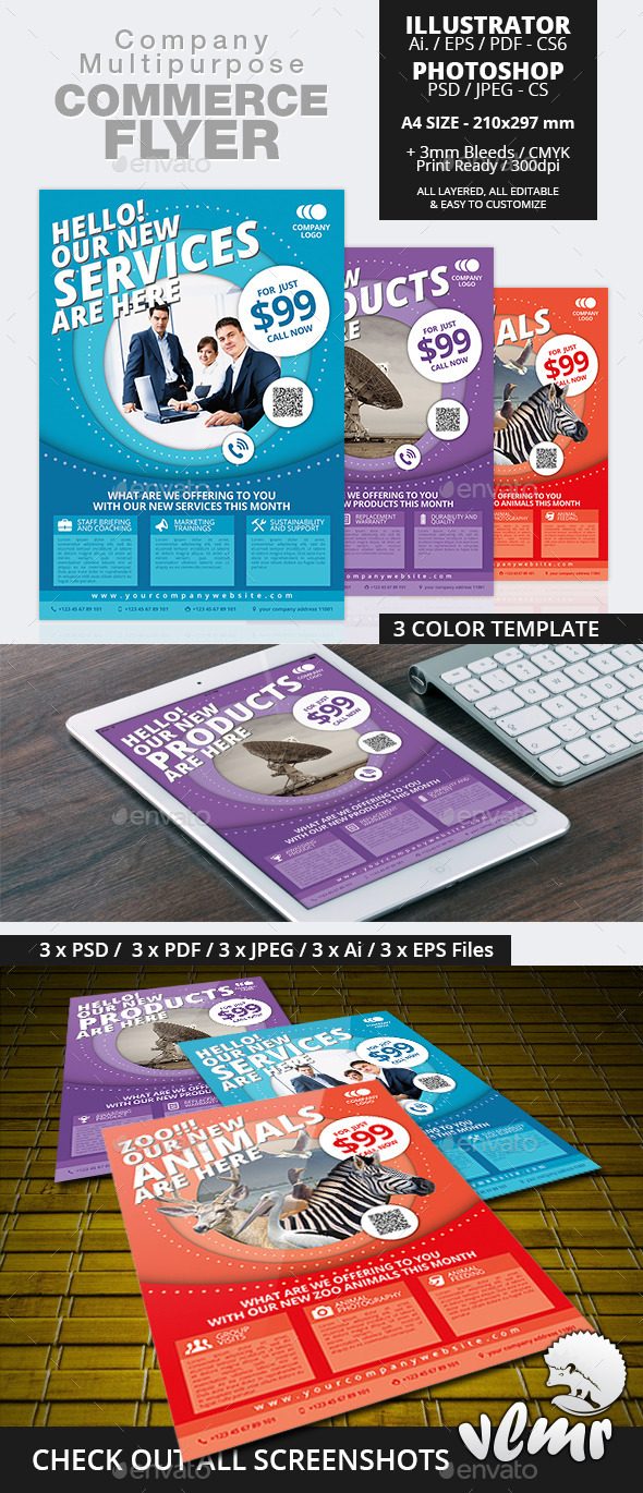 GraphicRiver Company Multipurpose Commerce Flyer Ad Template 11115806 GraphicRiver Company Multipurpose Commerce Flyer Ad Template 11115806