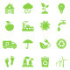 Ecology and Recycle Icons