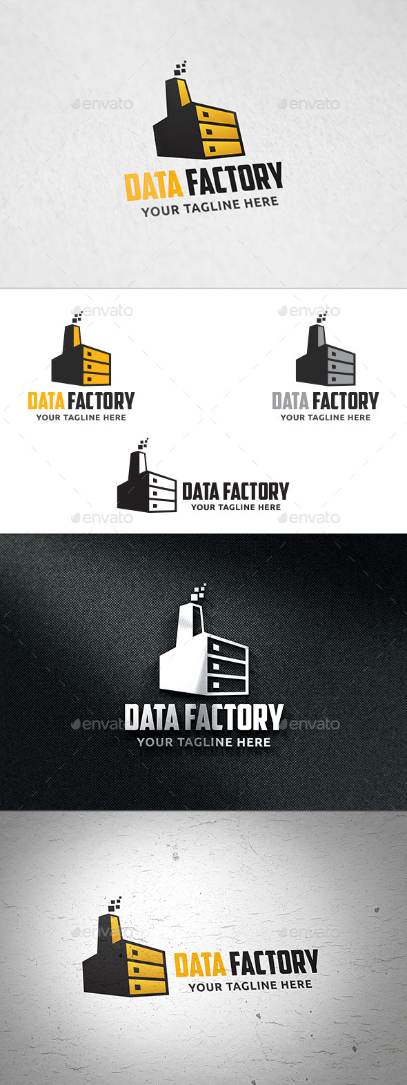 GraphicRiver Data Factory Logo Template 11171668 GraphicRiver Data Factory Logo Template 11171668