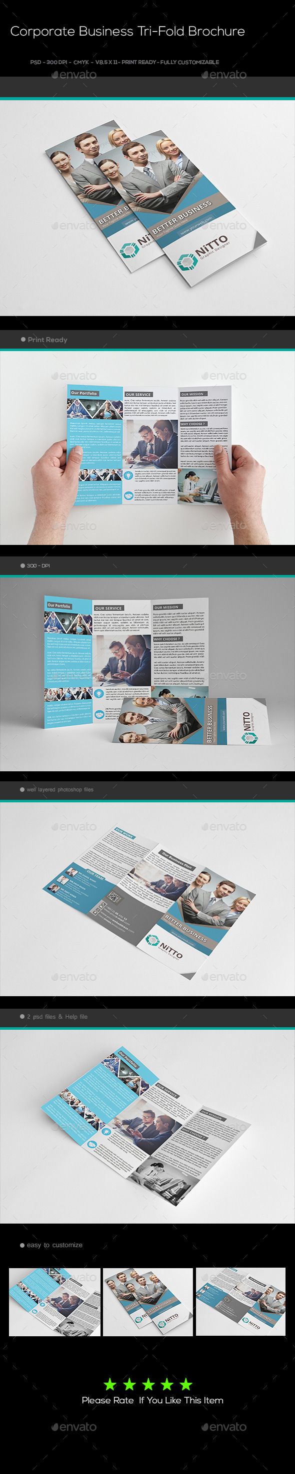 GraphicRiver Corporate Business Tri-Fold Brochure 11172086 GraphicRiver Corporate Business Tri-Fold Brochure 11172086