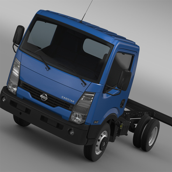 3DOcean Nissan Cabstar Chassi 2013 11172430 3DOcean Nissan Cabstar Chassi 2013 11172430