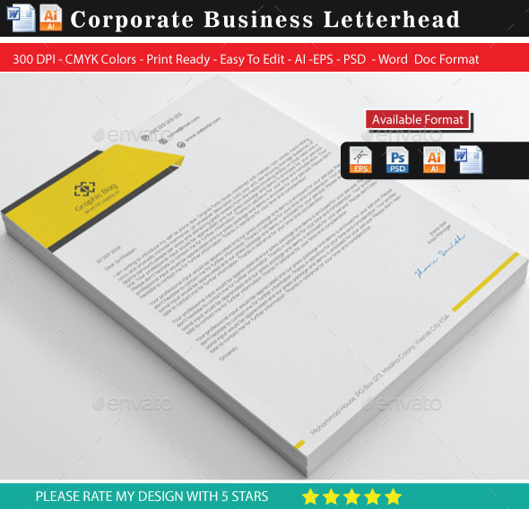GraphicRiver Drive Business Letterheads 11172736 GraphicRiver Drive Business Letterheads 11172736