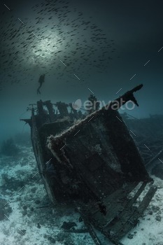 old shipwreck 