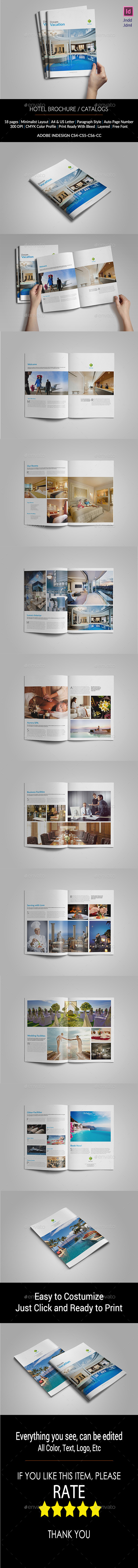 GraphicRiver Hotel Brochure Catalogs A4 11175552 GraphicRiver Hotel Brochure Catalogs A4 11175552