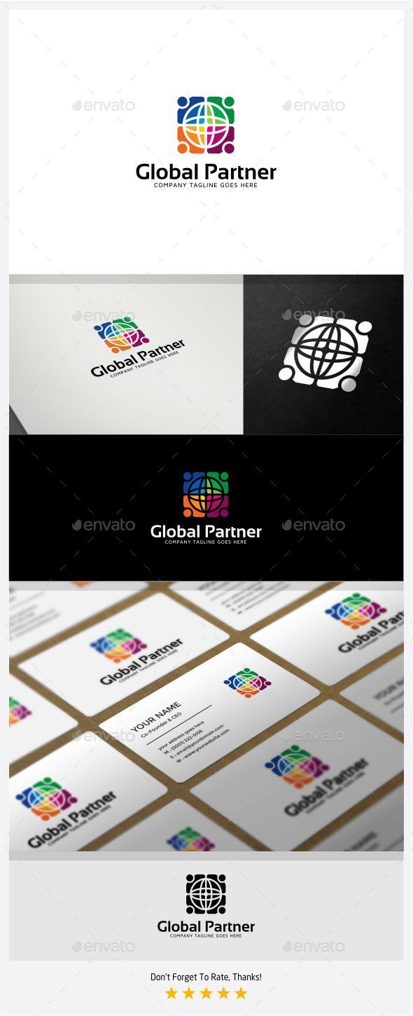 GraphicRiver Global Partner Logo 11175707 GraphicRiver Global Partner Logo 11175707