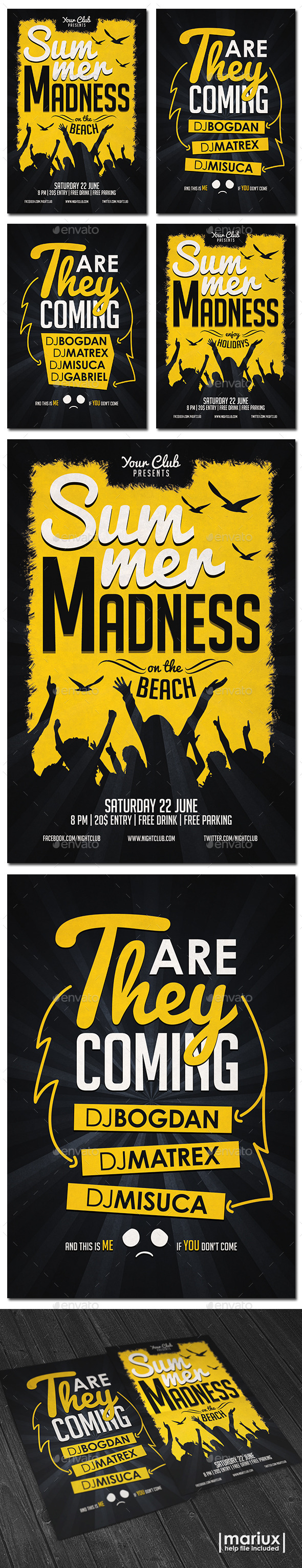 GraphicRiver Summer Beach Party Flyer 11176660 GraphicRiver Summer Beach Party Flyer 11176660