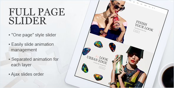 FullPage Slider - Prestashop Module