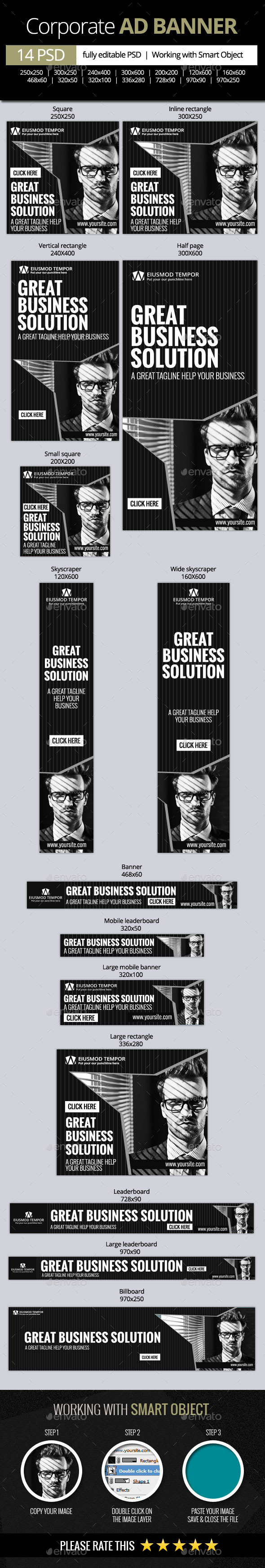 GraphicRiver Corporate and Business web banners 11178440 GraphicRiver Corporate and Business web banners 11178440