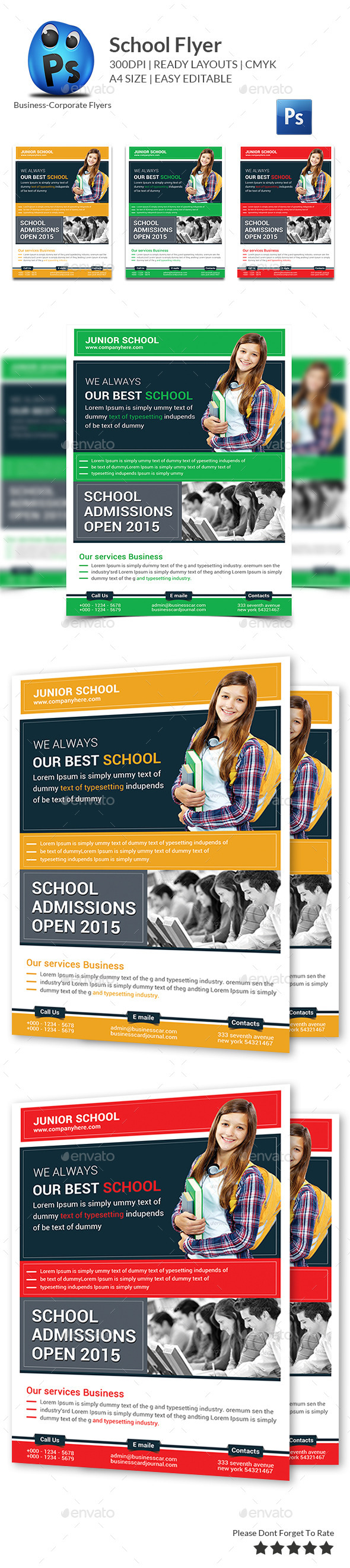 GraphicRiver Education Flyer Print Templates 11178903 GraphicRiver Education Flyer Print Templates 11178903