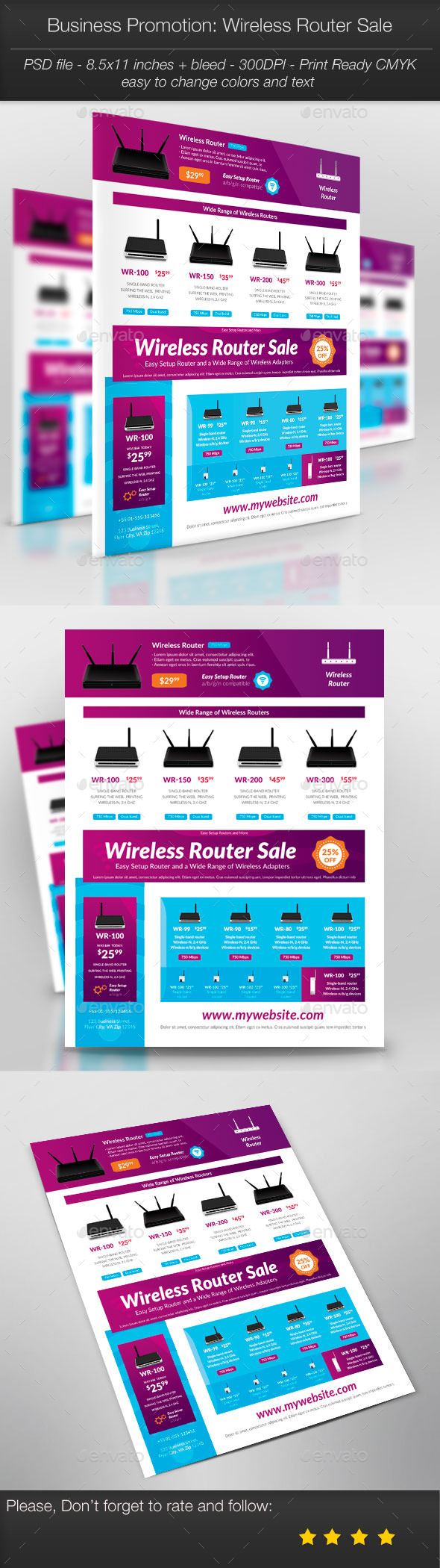 GraphicRiver Business Promotion Wireless Router Sale 11179046 GraphicRiver Business Promotion Wireless Router Sale 11179046