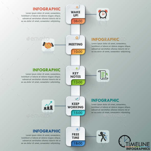 GraphicRiver Modern Infographic Paper Timeline 11183117 GraphicRiver Modern Infographic Paper Timeline 11183117