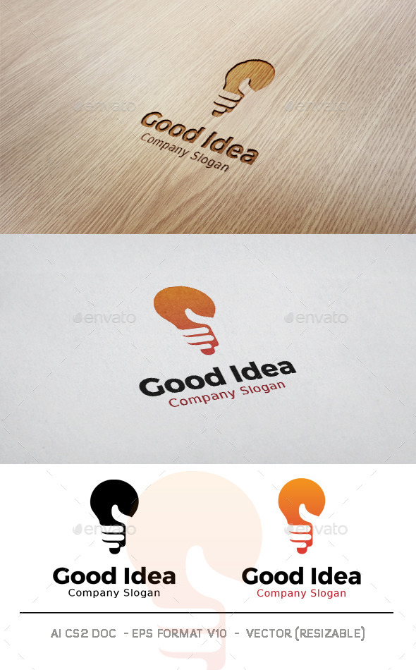 Good Idea Logo (Objects)