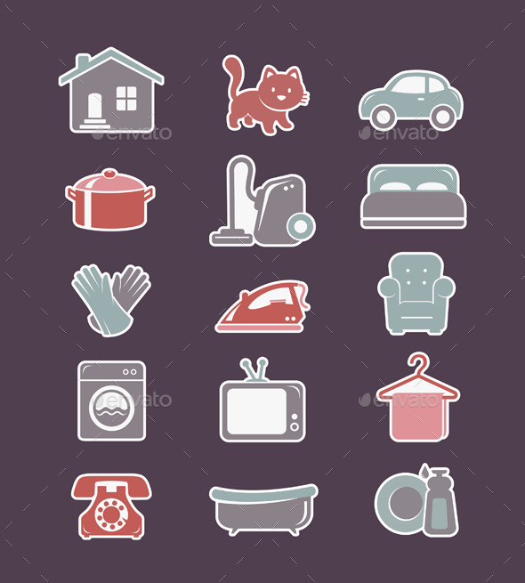 GraphicRiver House Cleaning and Household Appliances 11183438 GraphicRiver House Cleaning and Household Appliances 11183438