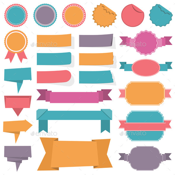 GraphicRiver Labels Ribbon Banners 11183738 GraphicRiver Labels Ribbon Banners 11183738