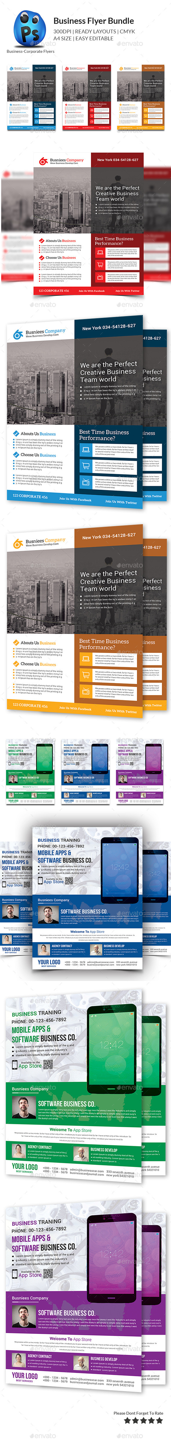 GraphicRiver Corporate Business Flyer Bundle 11184359 GraphicRiver Corporate Business Flyer Bundle 11184359