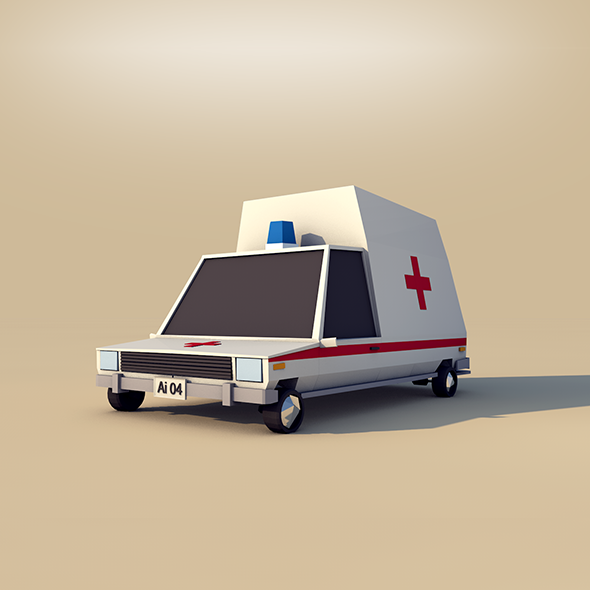 3DOcean Cartoon Ambulance 11184508 3DOcean Cartoon Ambulance 11184508
