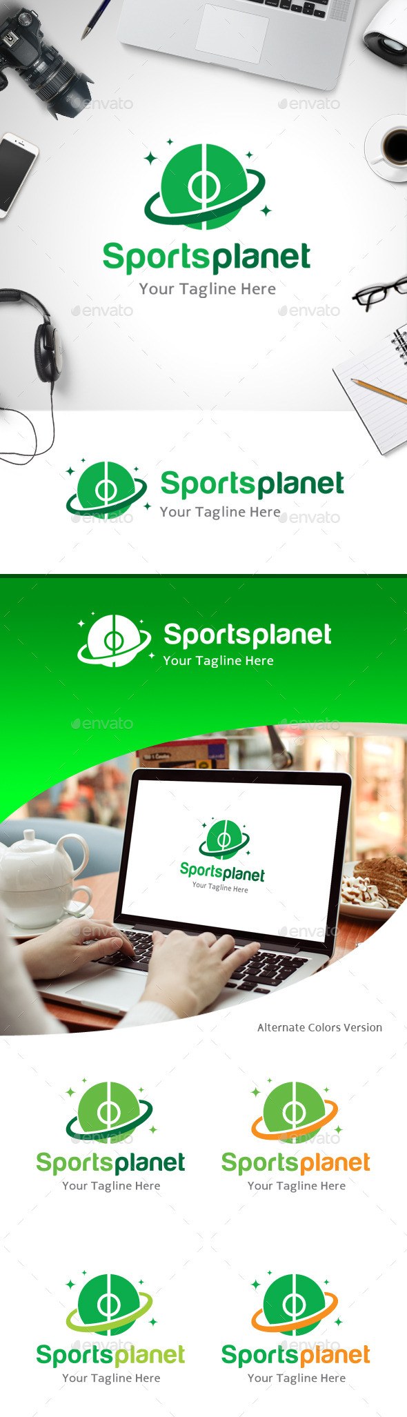 Sports Planet Logo (Objects)