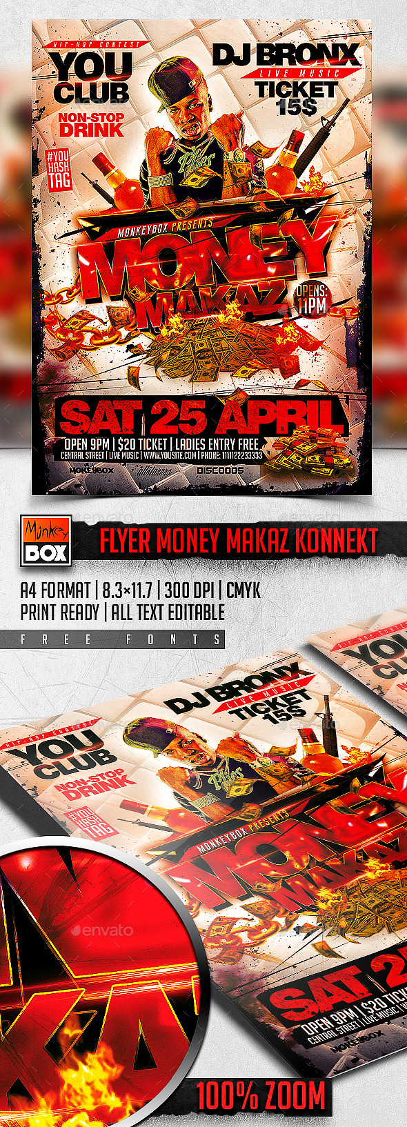 GraphicRiver Flyer Money Makaz Konnekt 11187307 GraphicRiver Flyer Money Makaz Konnekt 11187307