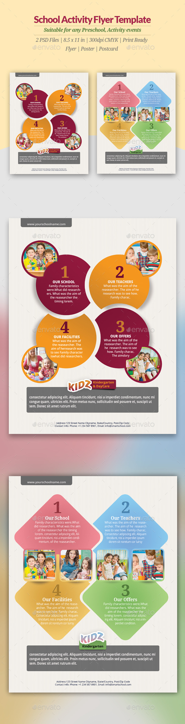 GraphicRiver School Activity Flyer Templates 11188324 GraphicRiver School Activity Flyer Templates 11188324