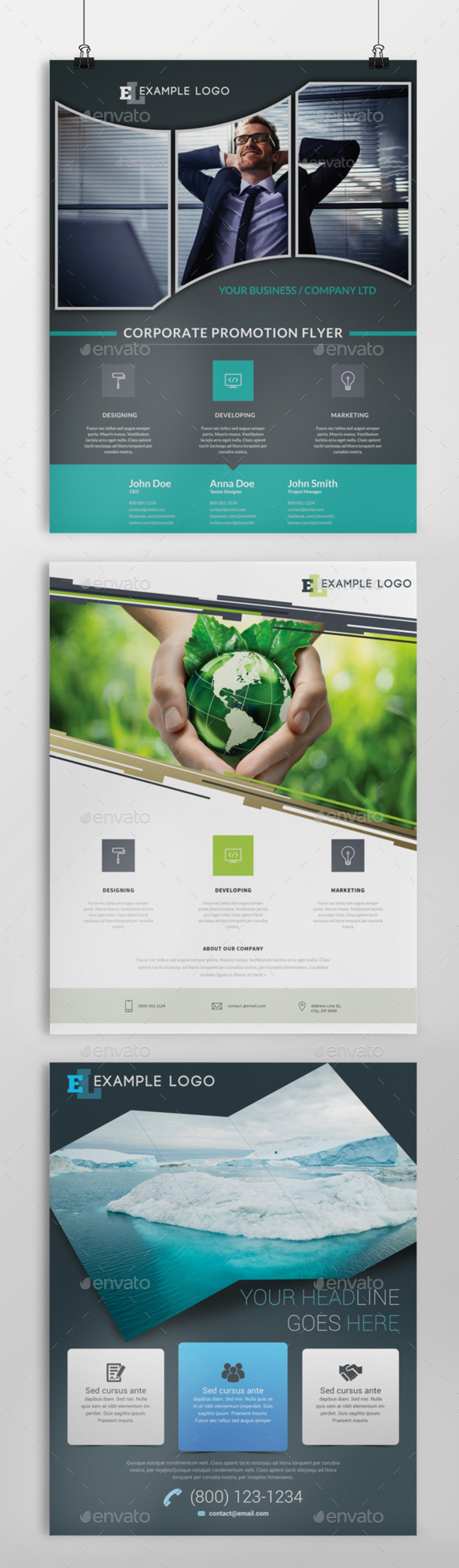GraphicRiver Corporate Flyer Bundle 11189789 GraphicRiver Corporate Flyer Bundle 11189789