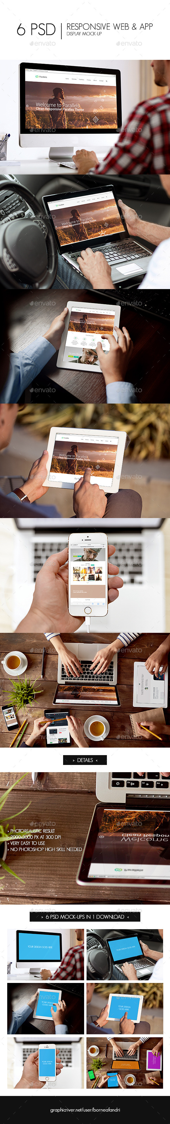 GraphicRiver Responsive Web & App Display Mock-Up 11190848 GraphicRiver Responsive Web & App Display Mock-Up 11190848