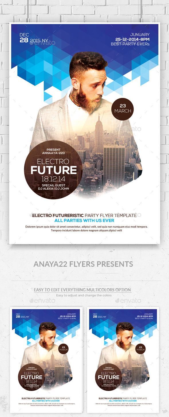 GraphicRiver Futuristic Flyer Psd Templates 11193423 GraphicRiver Futuristic Flyer Psd Templates 11193423