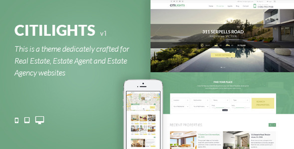 CitiLights - Real Estate Drupal Theme