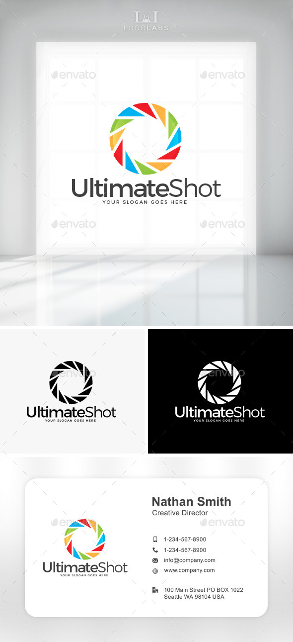 GraphicRiver Ultimate Shot Logo 11194289 GraphicRiver Ultimate Shot Logo 11194289