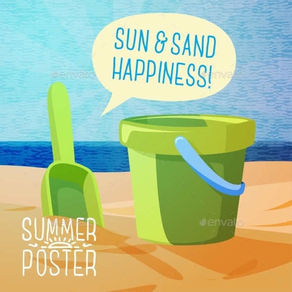 GraphicRiver Summer Poster 11194423 GraphicRiver Summer Poster 11194423