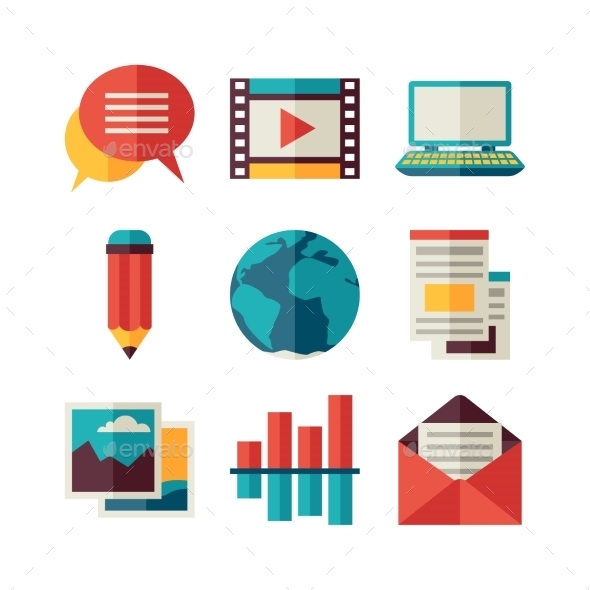 GraphicRiver Media and Communication Icons 11194705 GraphicRiver Media and Communication Icons 11194705