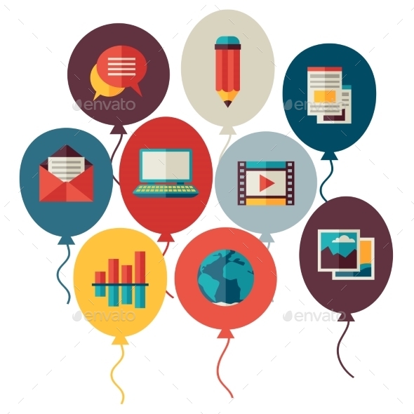 GraphicRiver Blog Concept Illustration in Flat Design Style 11194724 GraphicRiver Blog Concept Illustration in Flat Design Style 11194724