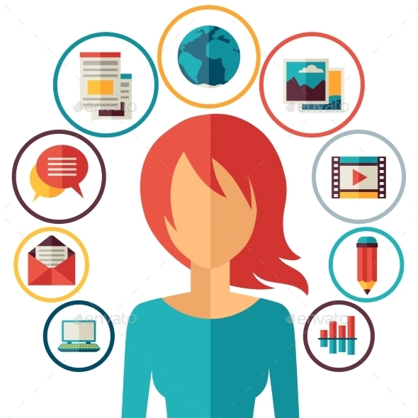 GraphicRiver Blog Concept Illustration in Flat Design Style 11194726 GraphicRiver Blog Concept Illustration in Flat Design Style 11194726