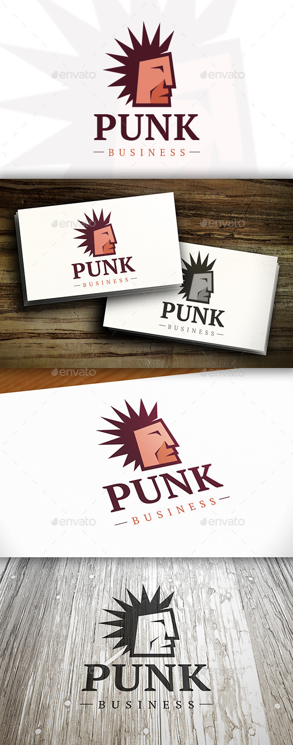 GraphicRiver Punk Logo 11195517 GraphicRiver Punk Logo 11195517