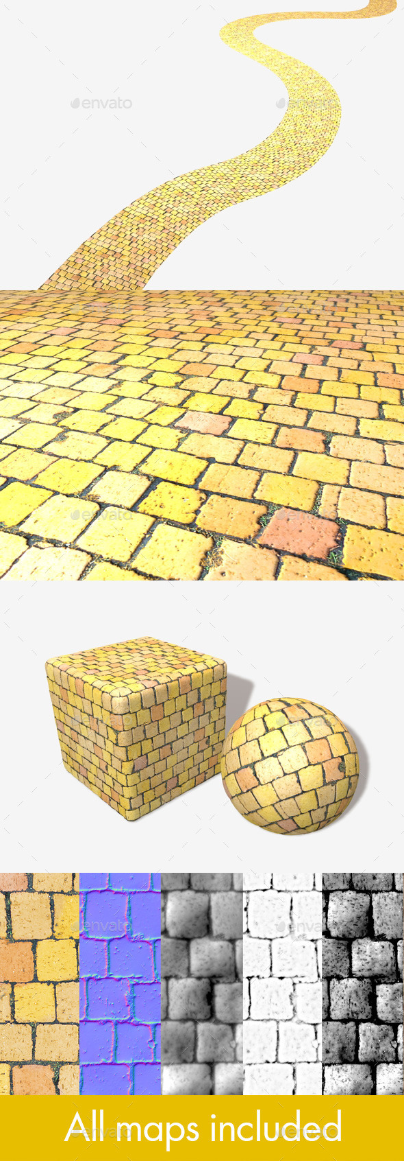 3DOcean Yellow Brick Road Seamless Texture 11195780 3DOcean Yellow Brick Road Seamless Texture 11195780
