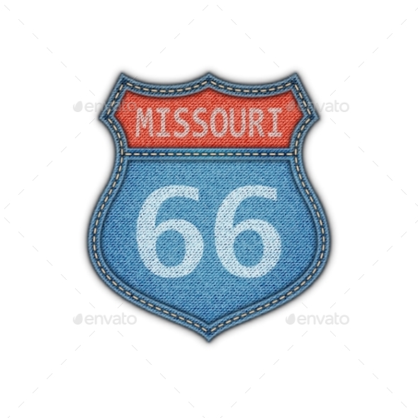 GraphicRiver Route 66 Road Sign 11195784 GraphicRiver Route 66 Road Sign 11195784