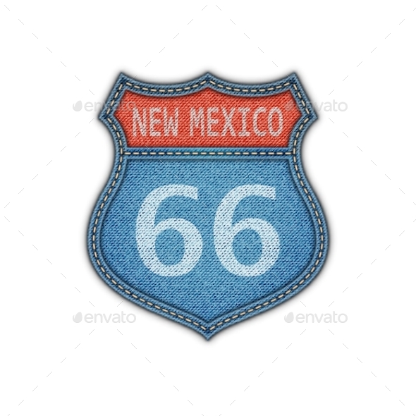 GraphicRiver Route 66 Road Sign 11195791 GraphicRiver Route 66 Road Sign 11195791