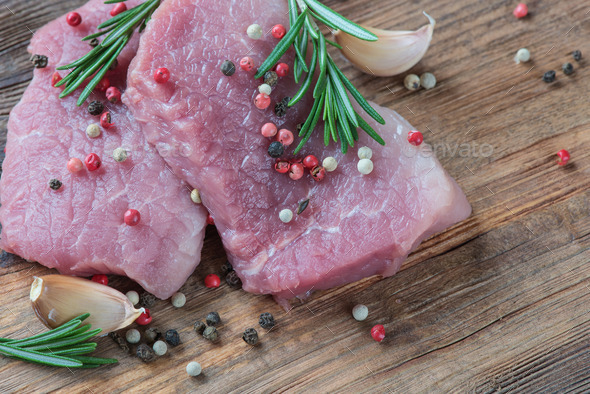 Two pieces of pork (Misc) Photo Download