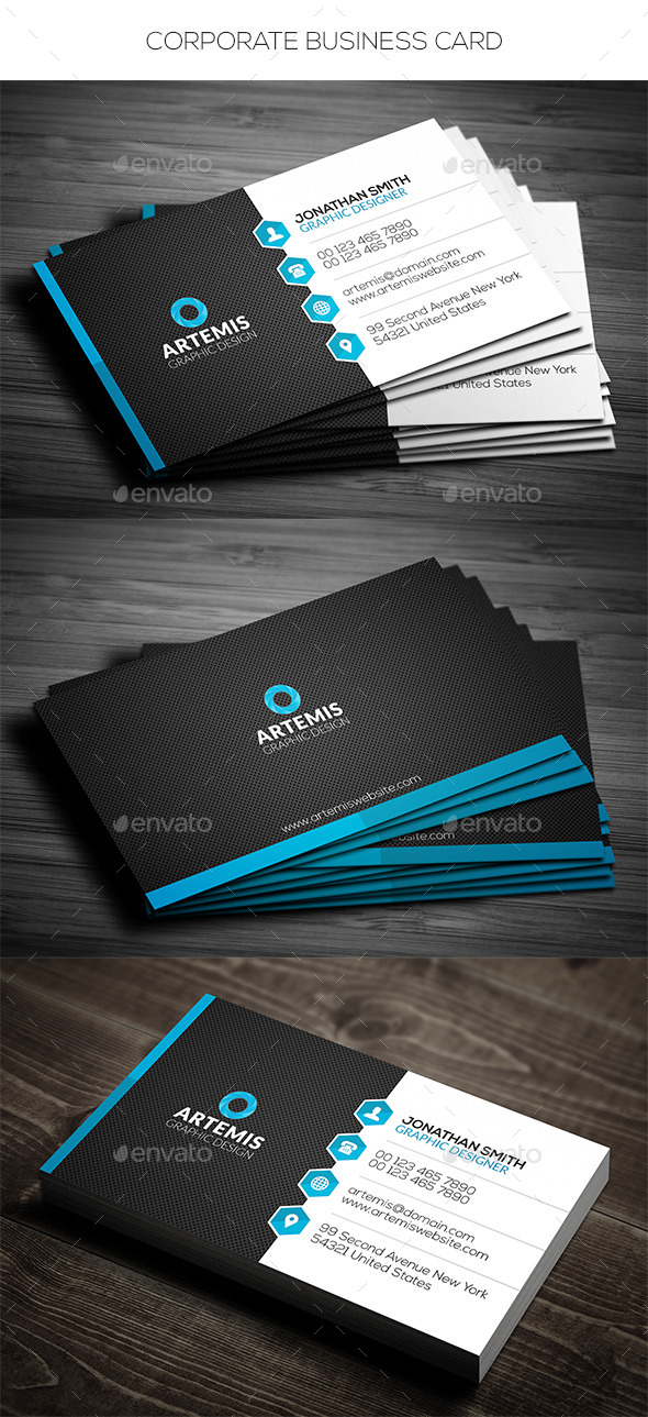 GraphicRiver Corporate Business Card 11197847 GraphicRiver Corporate Business Card 11197847