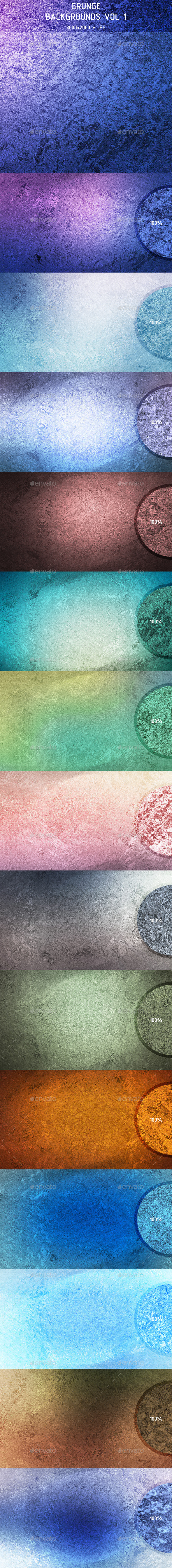 GraphicRiver Grunge Backgrounds Vol 1 11198996 GraphicRiver Grunge Backgrounds Vol 1 11198996