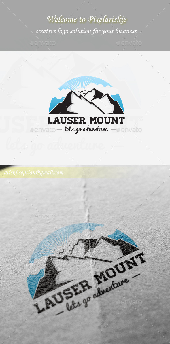 GraphicRiver Mountain Logo 11199245 GraphicRiver Mountain Logo 11199245