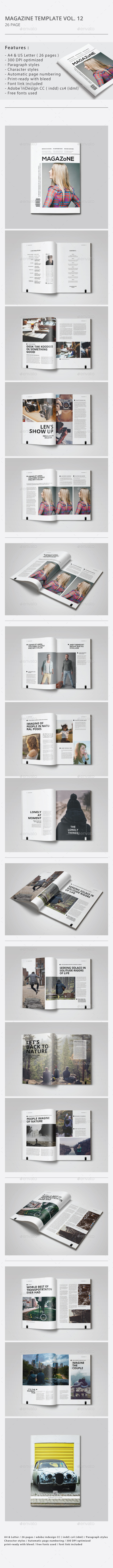 GraphicRiver Magazine Template 11199275 GraphicRiver Magazine Template 11199275