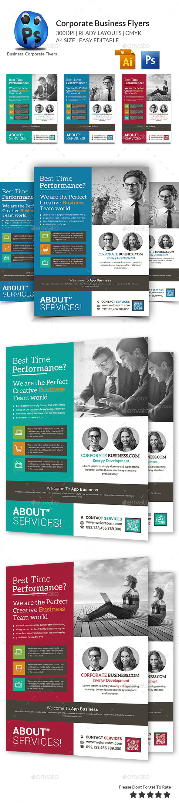 GraphicRiver Corporate Business Flyer Template 11200453 GraphicRiver Corporate Business Flyer Template 11200453