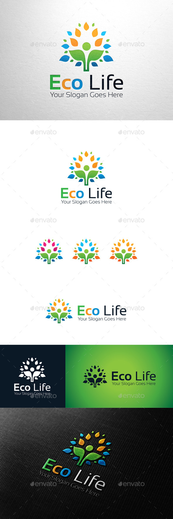 GraphicRiver Eco Life Logo 11200615 GraphicRiver Eco Life Logo 11200615