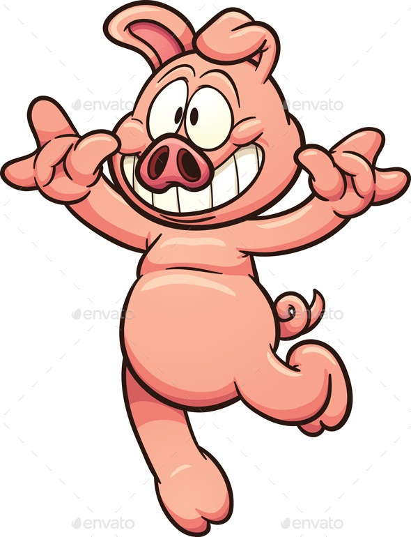 GraphicRiver Happy Pig 11201225 GraphicRiver Happy Pig 11201225