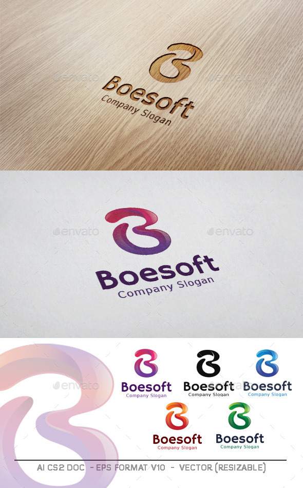 GraphicRiver Boesoft B Letter Logo 11201536 GraphicRiver Boesoft B Letter Logo 11201536