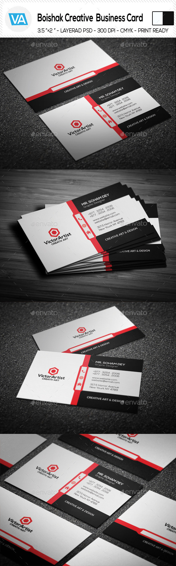 GraphicRiver Boishak Creative Business Card 11202688 GraphicRiver Boishak Creative Business Card 11202688
