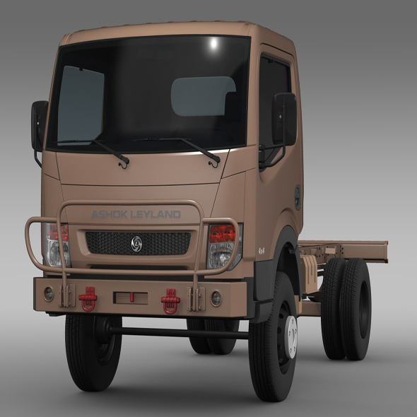 3DOcean Ashok Leyland Garuda Chassi 2015 11202870 3DOcean Ashok Leyland Garuda Chassi 2015 11202870